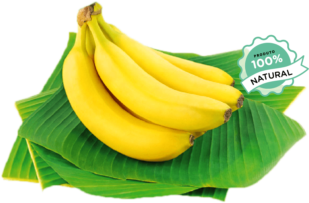 Bananas Vallefrutas, produto 100% natural
